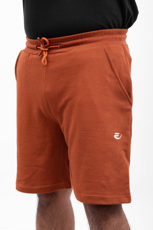 Terry Core Shorts - Rust Brown