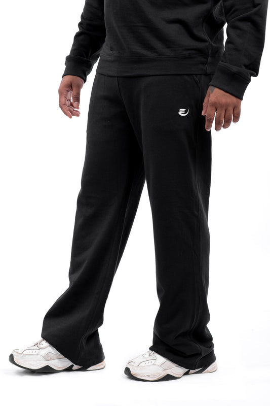 Terry Wide Leg - Black