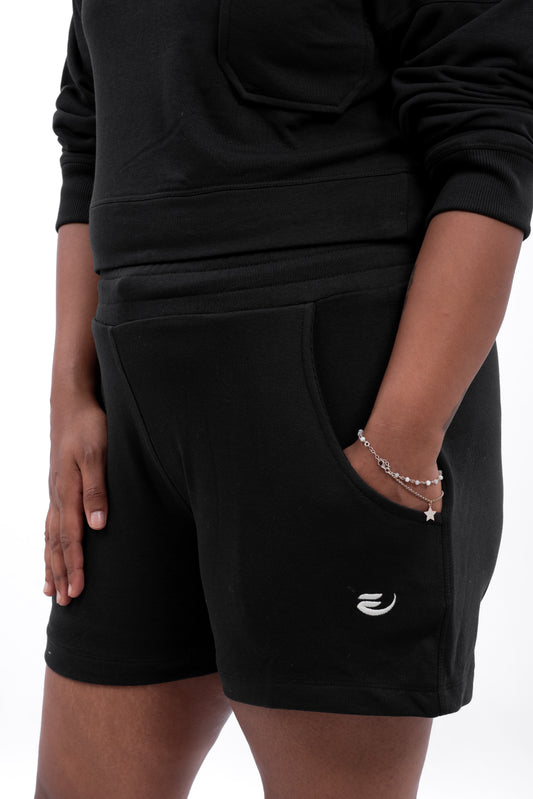 Terry Core Shorts - Black