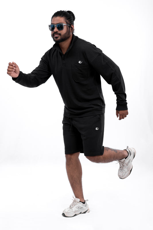 Terry Core Shorts - Black