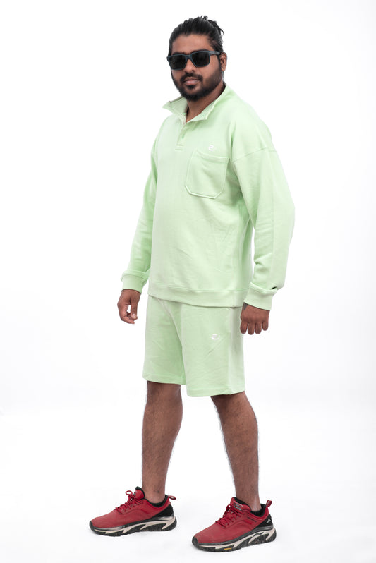 Terry Core Shorts - Pastel Green